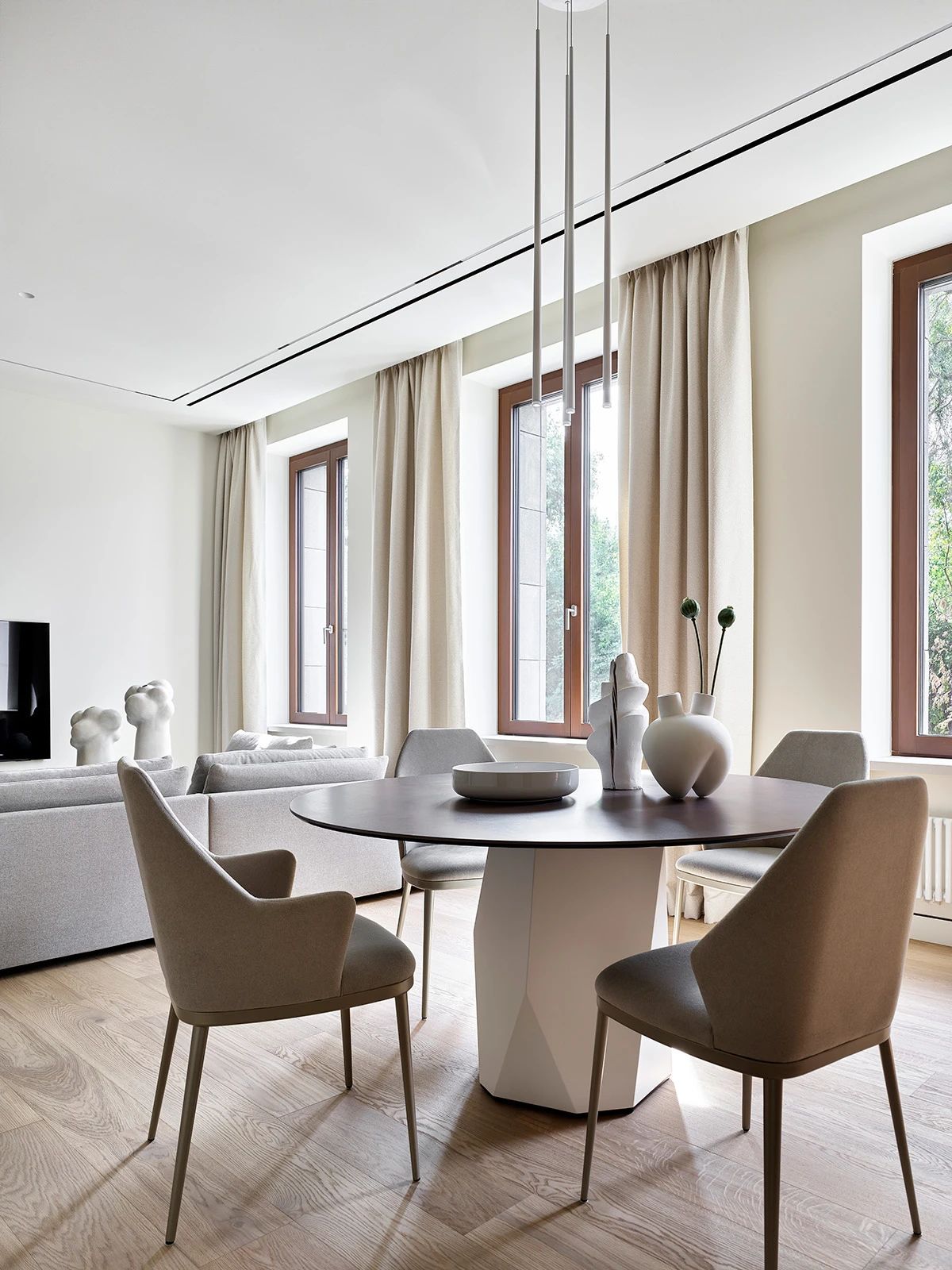 平静雅致的室内设计丨Elena Frantova-5