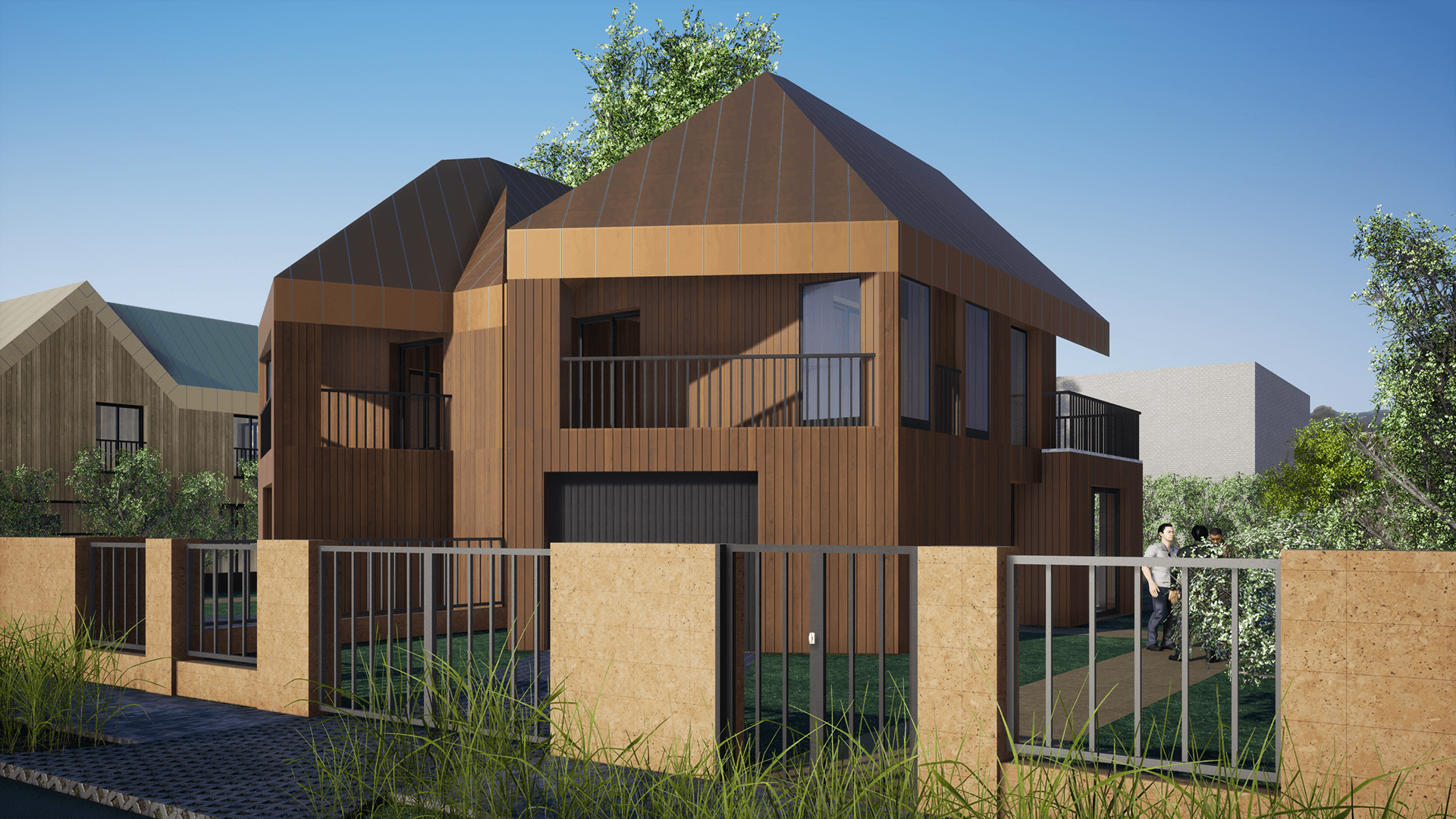 高密度和低层多功能木结构住宅区丨波兰比得哥什丨Damian Dominiczak-396