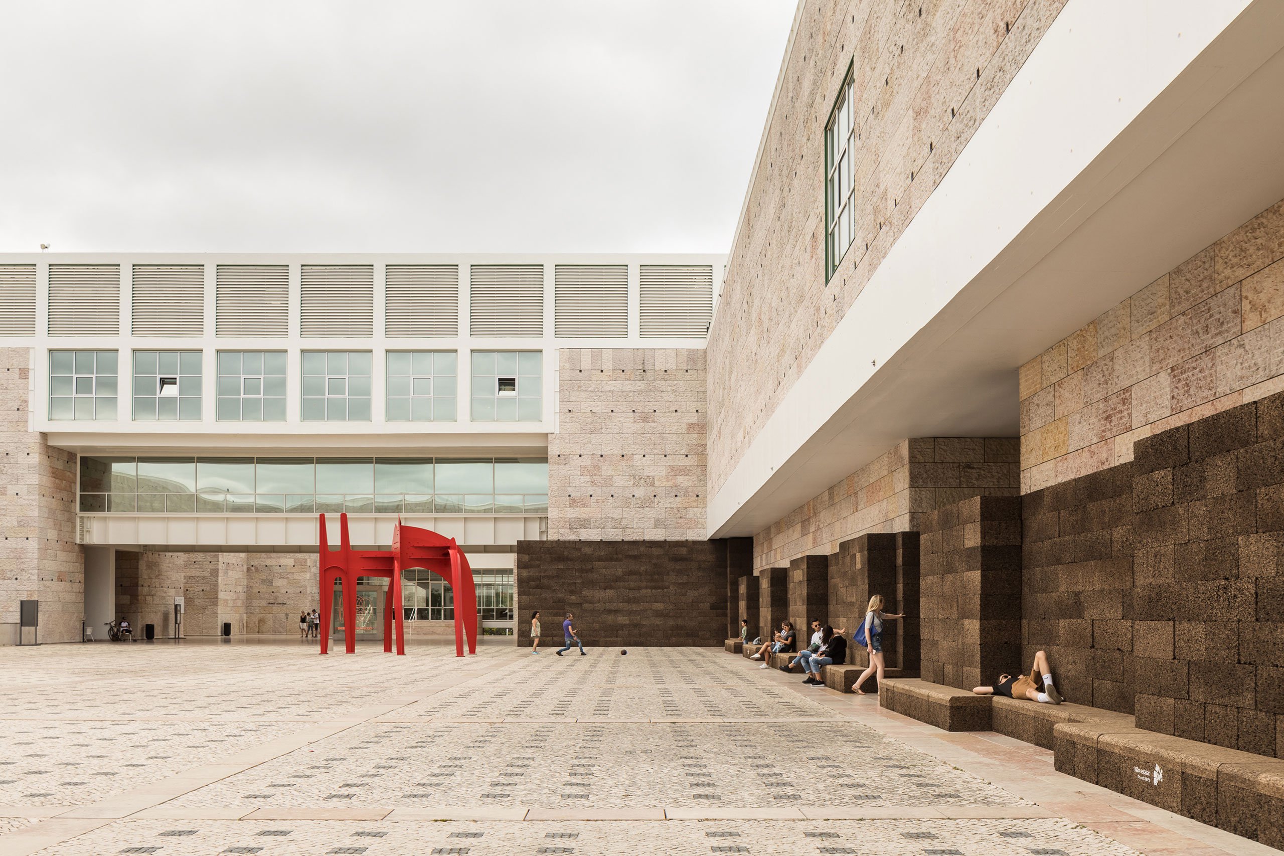 A Square In Summer Cork Redefines Lisbons Cultural Centre of Belém-4