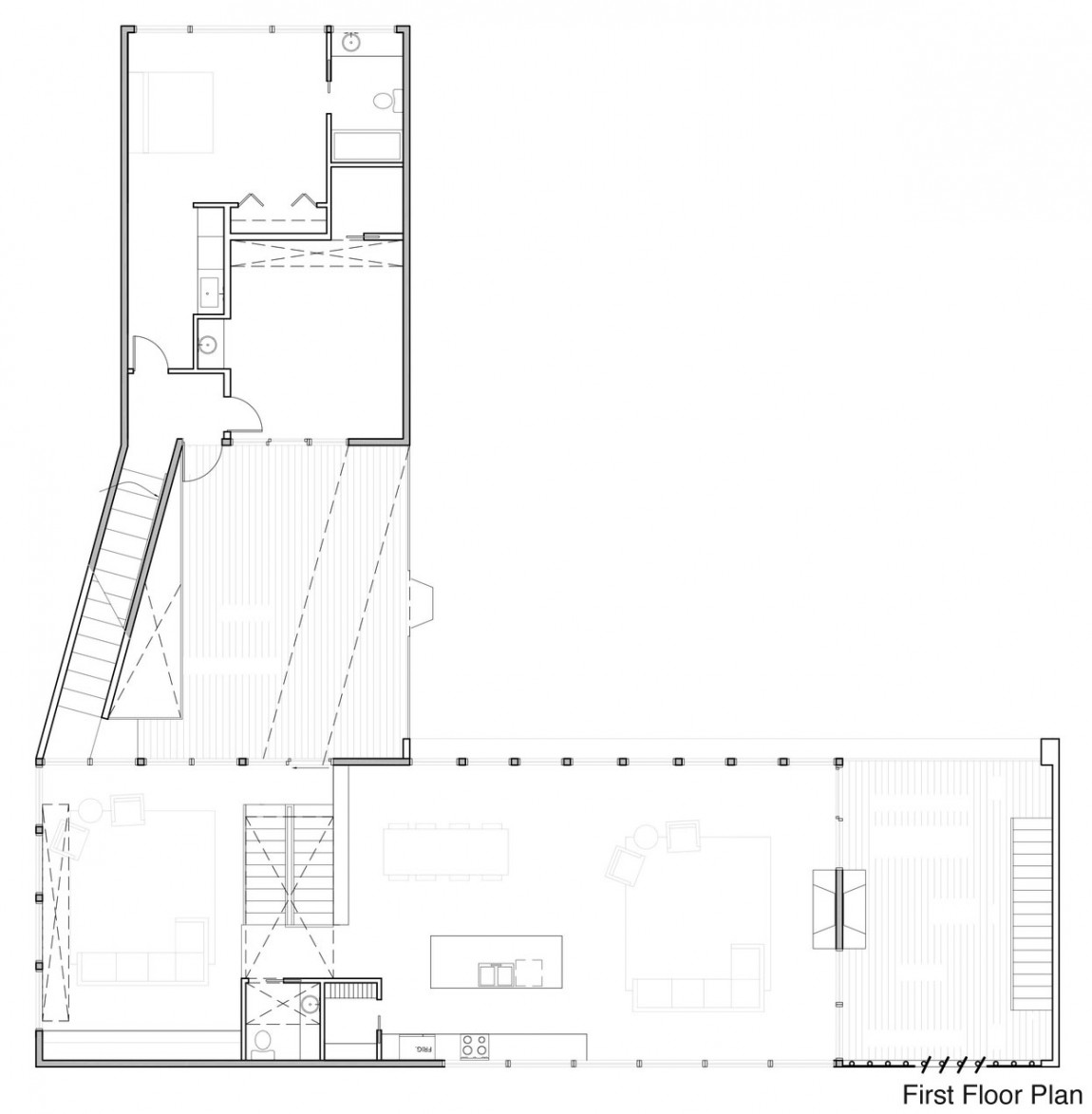 蒙大纳环保住宅 | 钢木玻璃打造的可持续美景之家-38