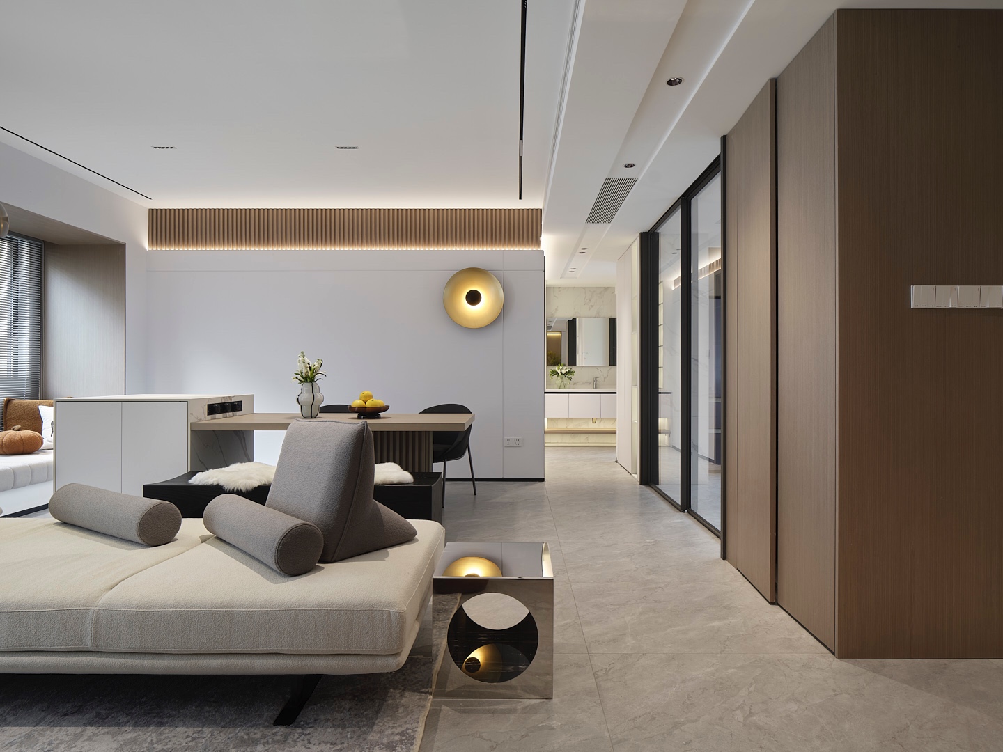 壹石樹空间设计 | 流动空间，简约中蕴藏无限意趣-9