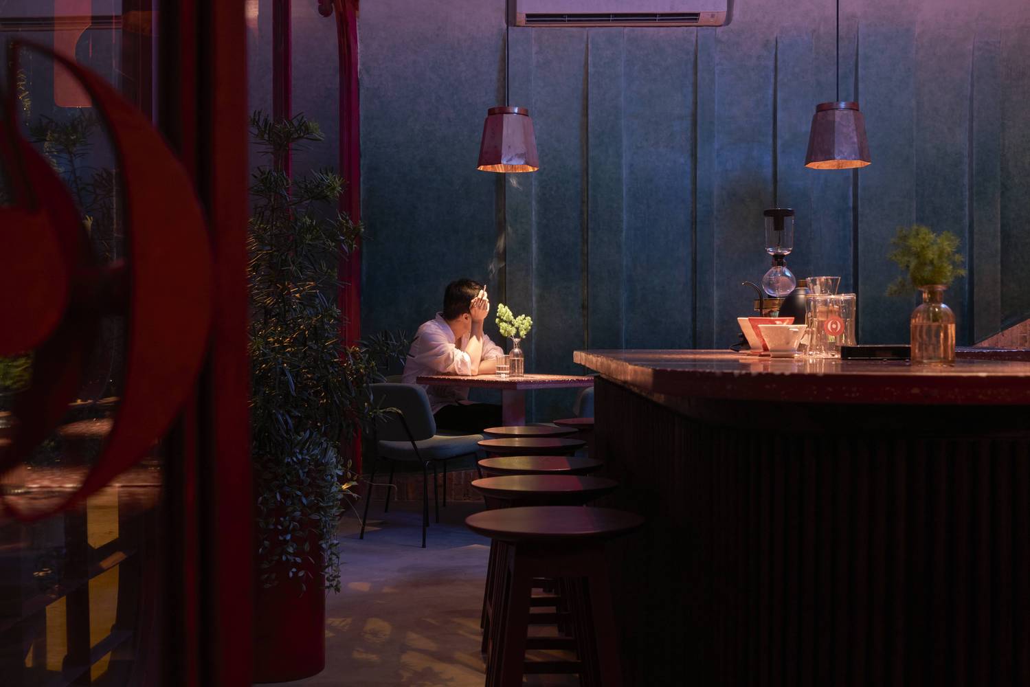 Okkio Cafe设计丨越南胡志明市丨Red5studio-44