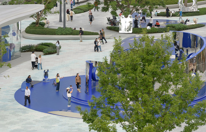 成都万象城公共广场改造设计丨中国成都丨扎哈·哈迪德建筑事务所,FLO景观设计事务所等-4