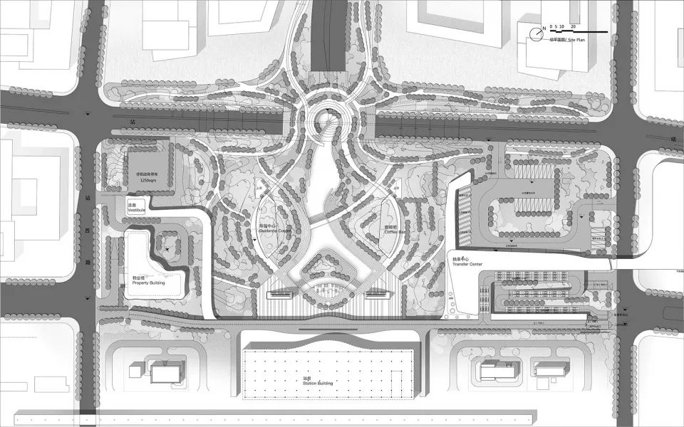 杭州桐庐高铁站,富春山水微缩之美-53