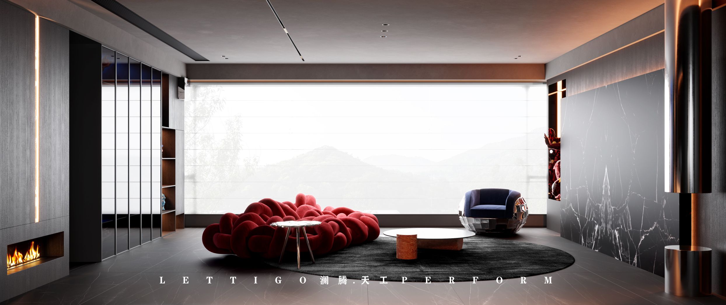 现代深色系真的很显高级-2