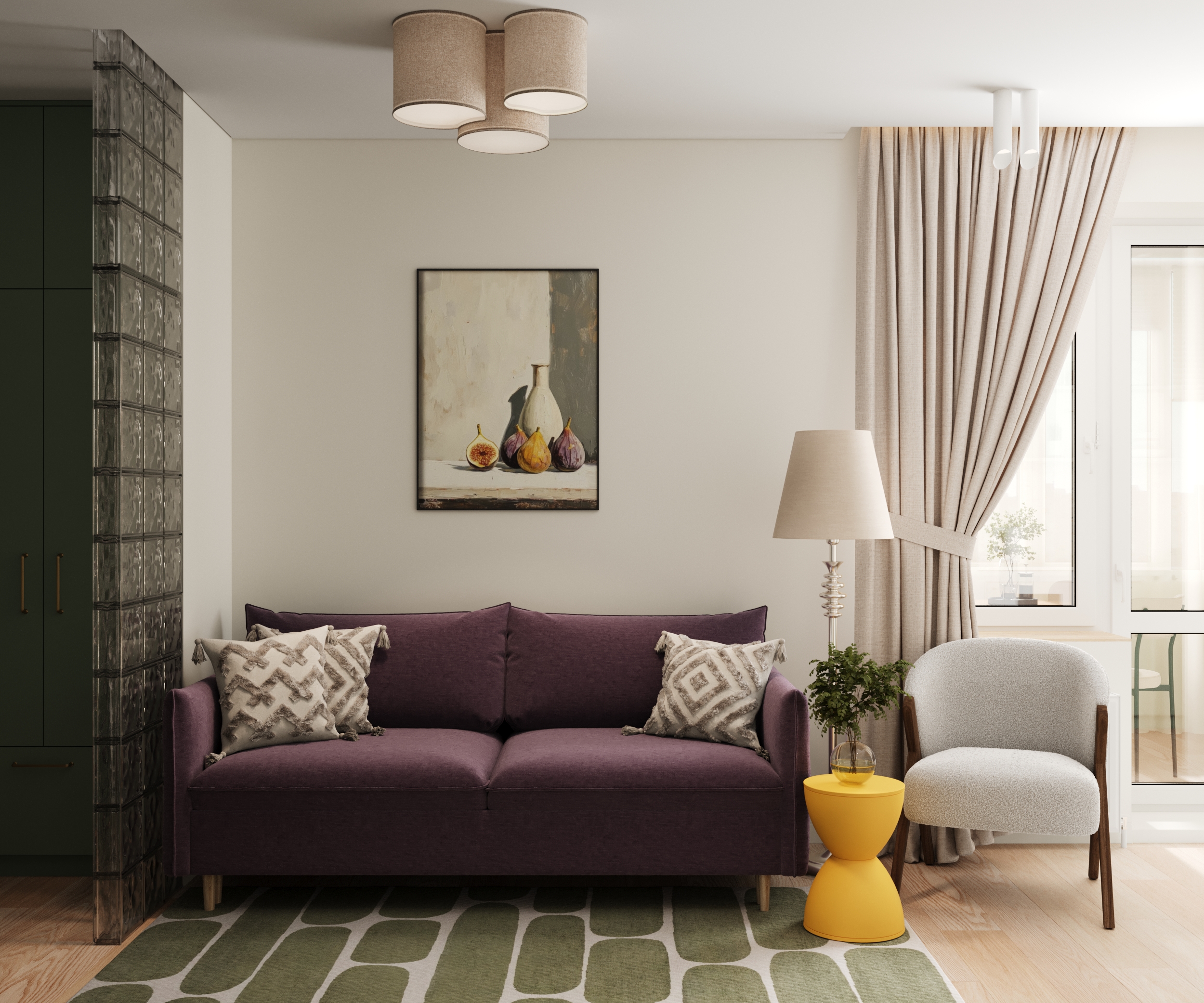 Bright apartment for a family-5