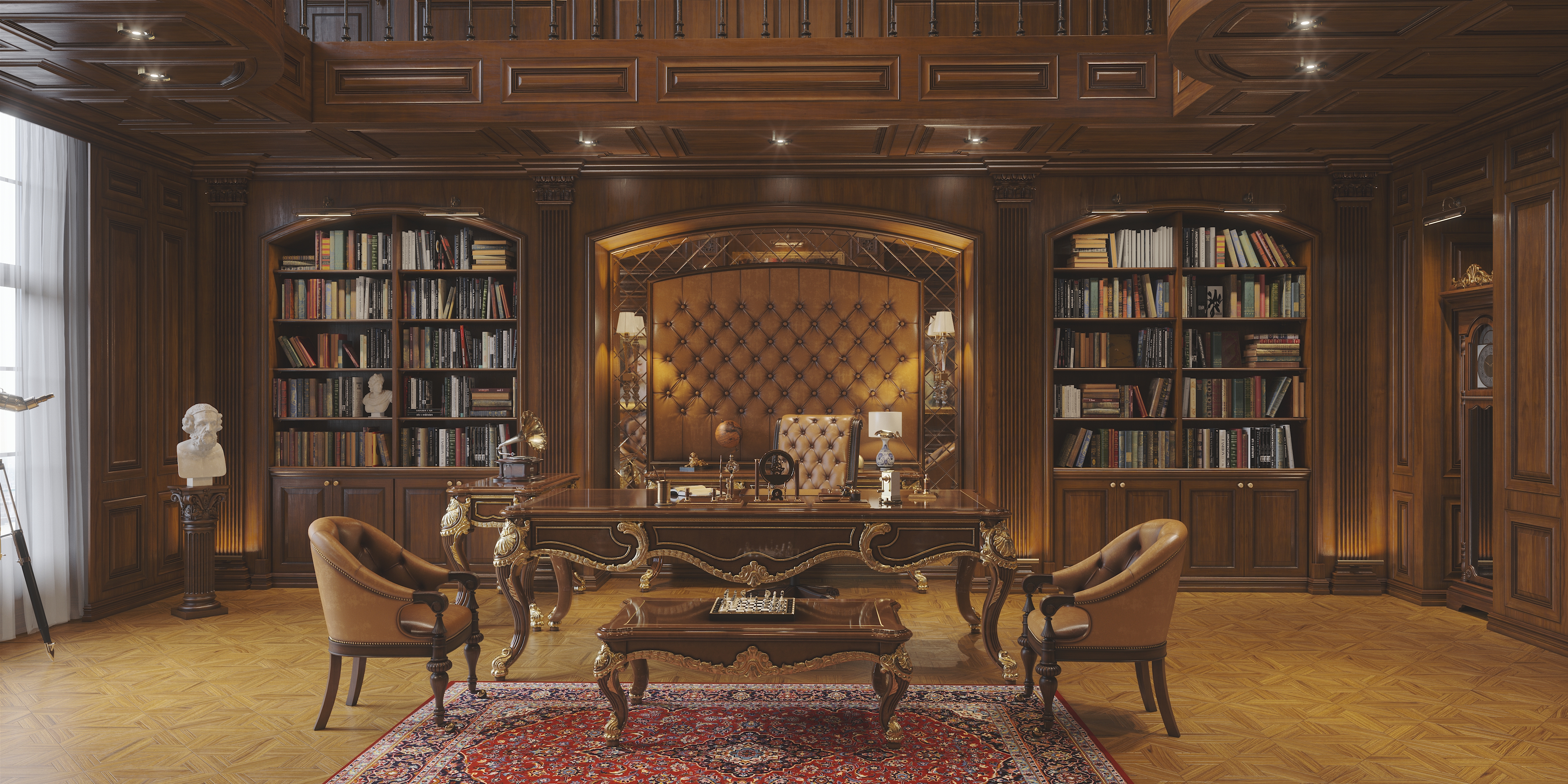 ODESSA LUKENS 行政办公桌套装丨土耳其丨Nariman Akhad-6