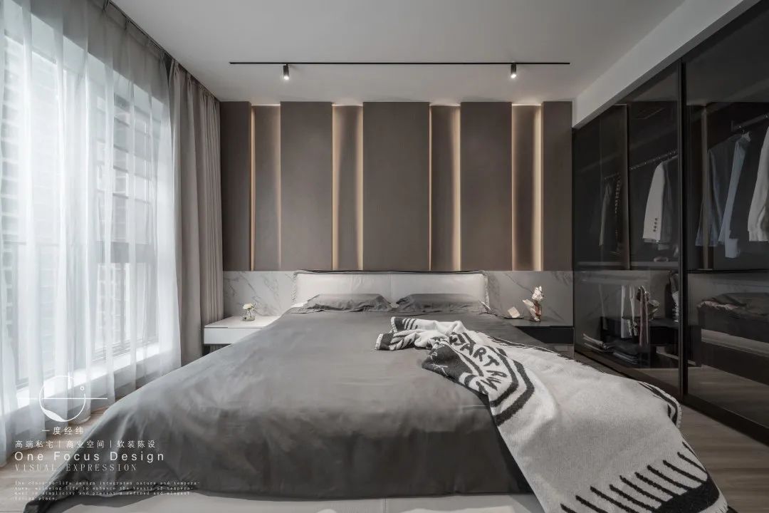 弧度中的温暖港湾·245㎡现代家居设计丨中国深圳丨深圳一度经纬设计-37