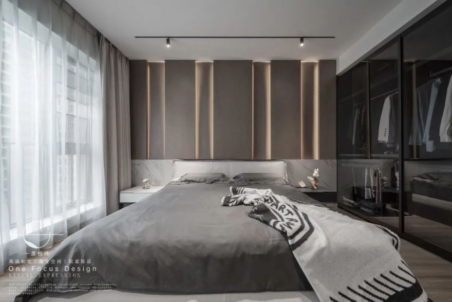 弧度中的温暖港湾·245㎡现代家居设计丨中国深圳丨深圳一度经纬设计-37