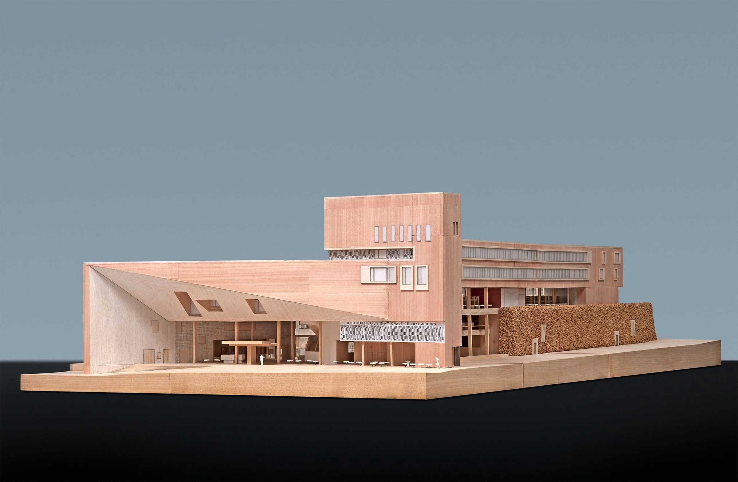 卢森堡国家图书馆丨Bolles + Wilson-54
