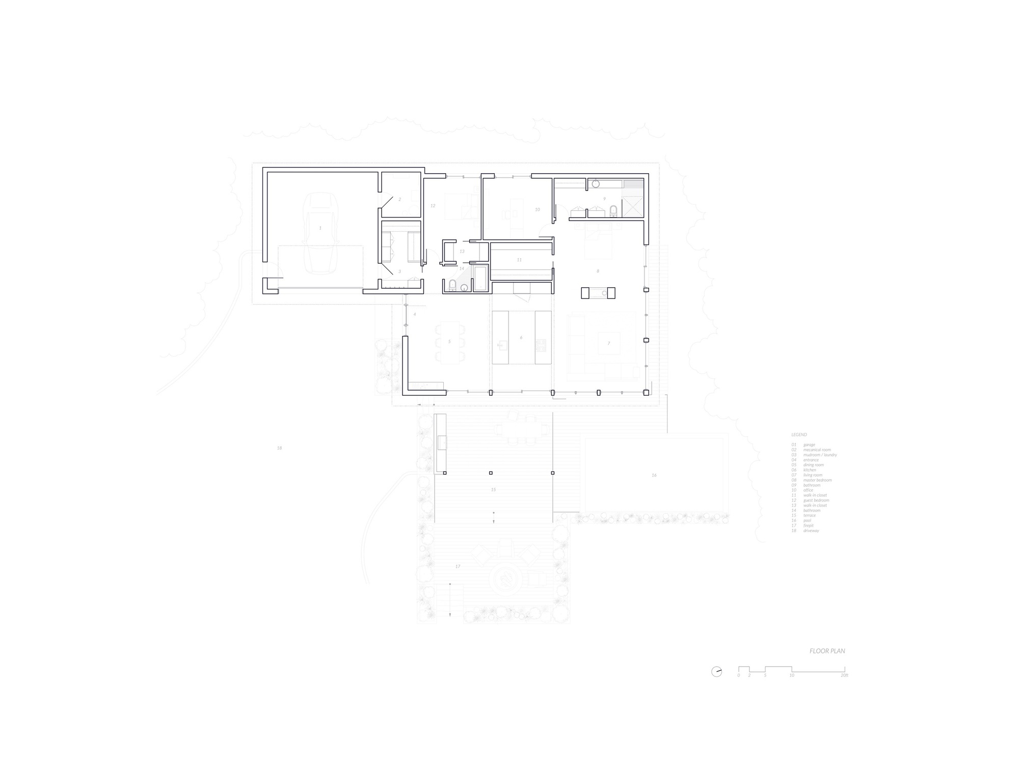奥克希尔宅邸丨加拿大丨Matière Première Architecture-19