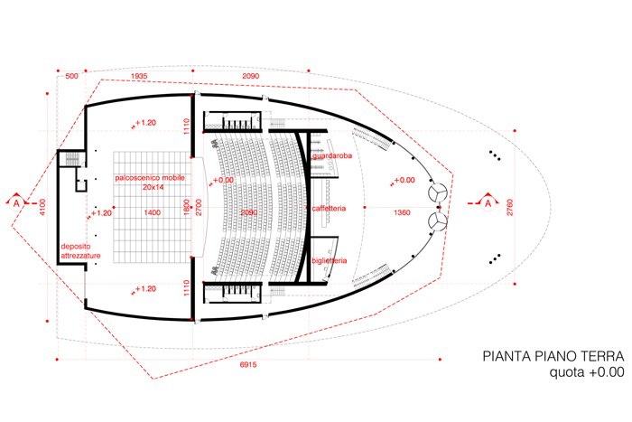 Andrea Maffei Architects |   Piazza della Repubblica and Varese’s theatre -5