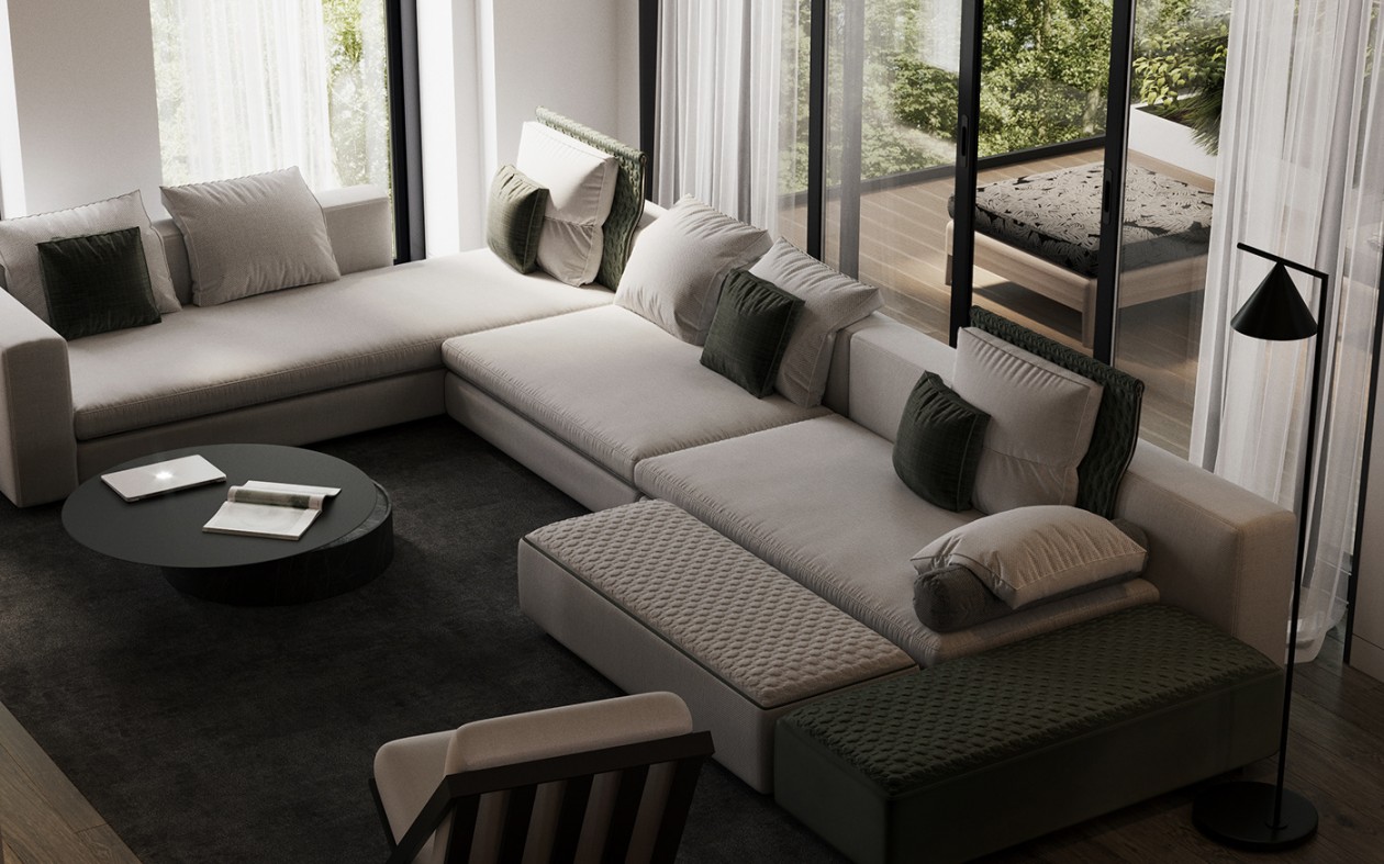 大气自然的空间，舒适而安逸的生活场所-7