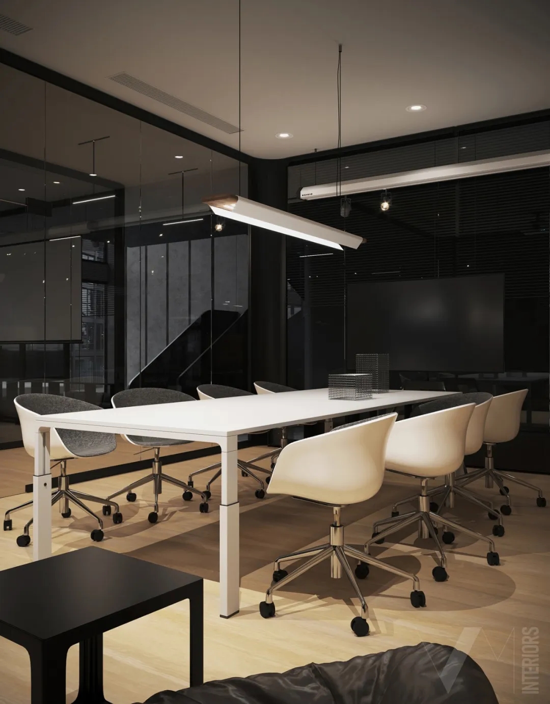 高级黑＋极简白的质感奢华-48