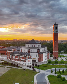 Two modern churches in Krakow