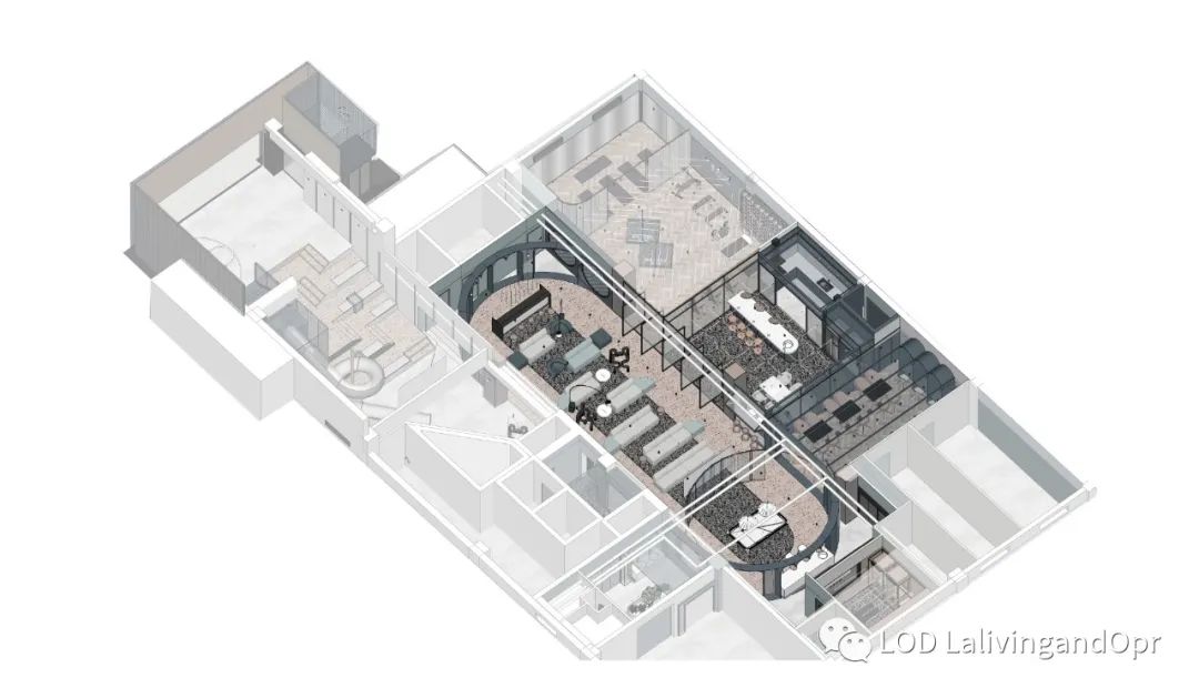 上海银州魔方公寓室内设计丨中国上海丨LOD朗奥建筑-61