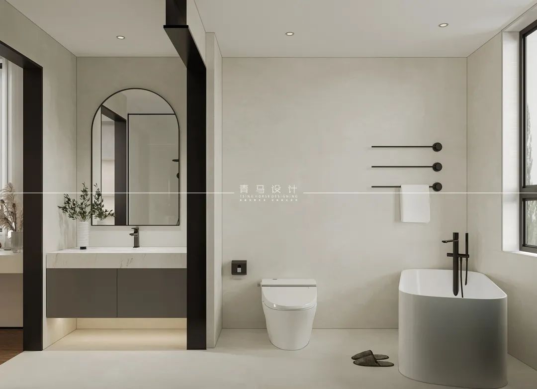 金辉江山铭著 · 现代自然风格的别墅设计探索丨青马别墅设计-35