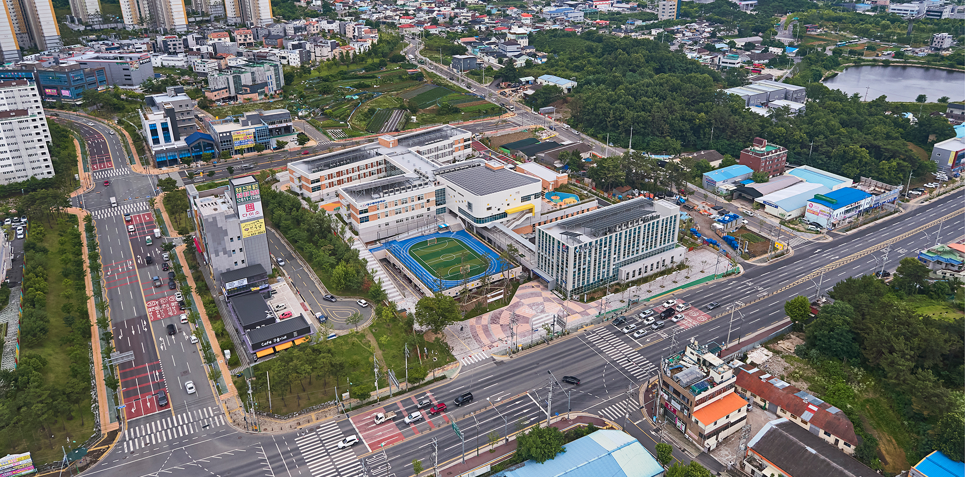 大邱예아람学校及达城教育支援厅丨디엔비건축사사무소-2