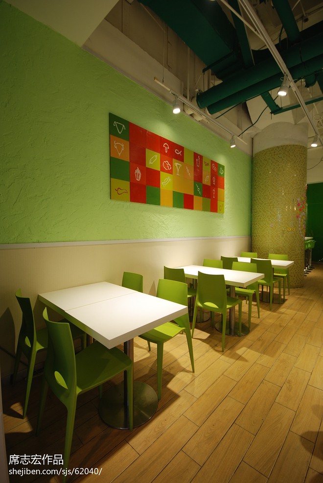 Please 烫麻辣烫餐厅设计丨中国天津丨一墨一空间设计事务所-21