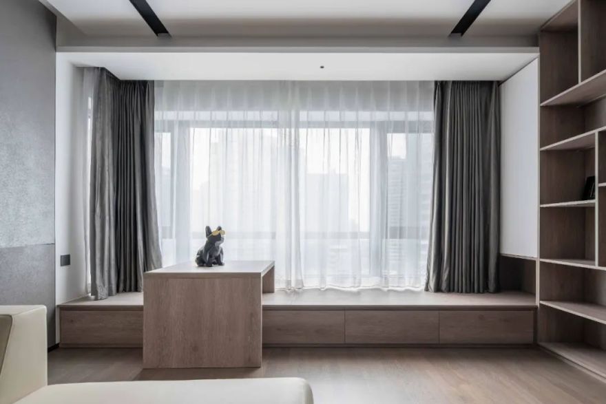 帝都三环的 90 后金融新贵大平层,设计师何静的简约舒适之作-28