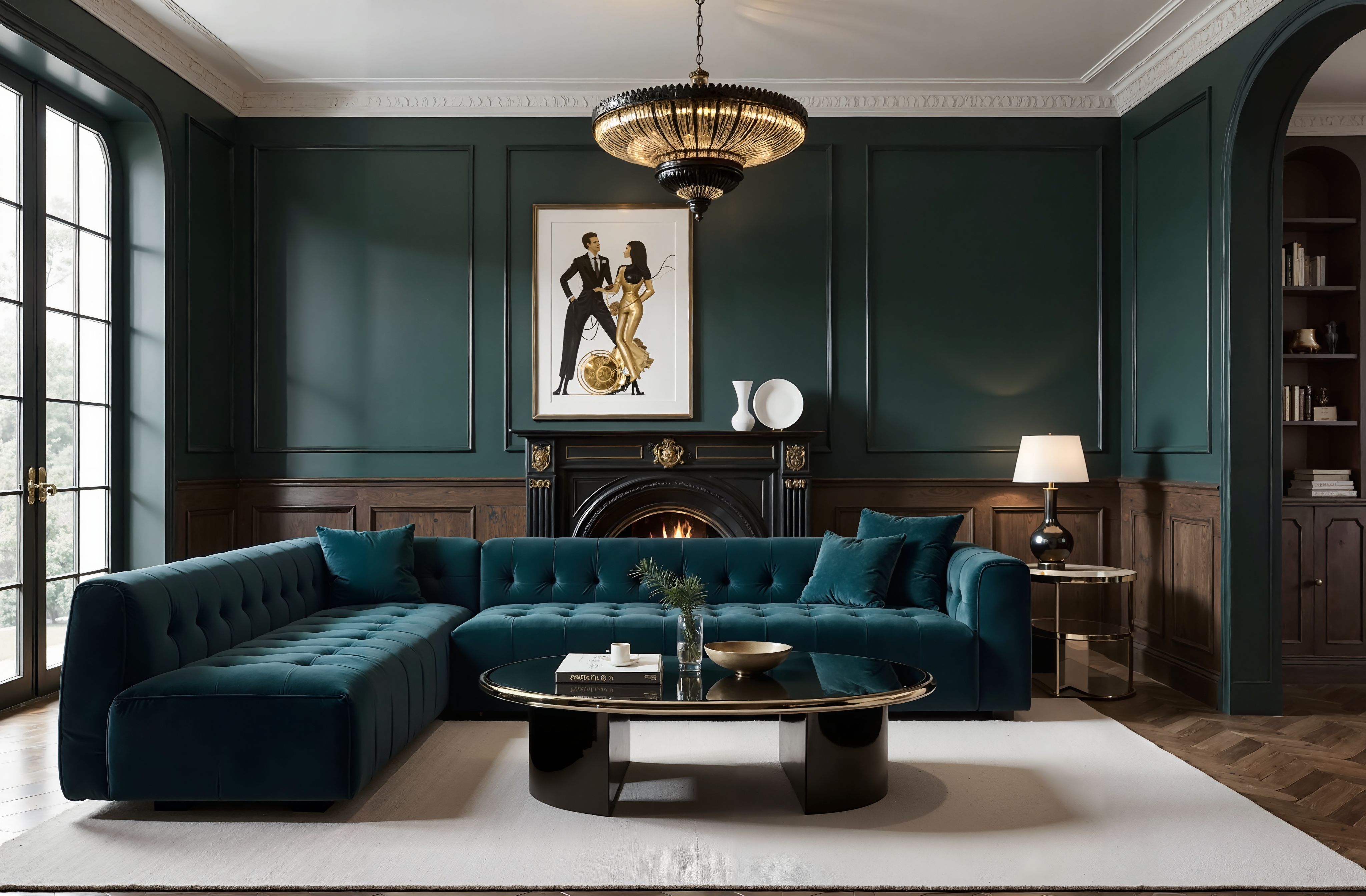 蓝调巴黎:一场皮革与鎏金的法式浪漫风暴-17