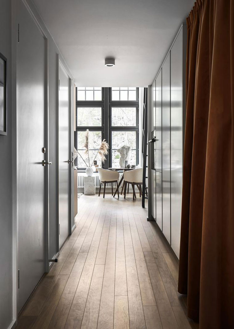 斯德哥尔摩 40 平米时尚阁楼，干花装点温馨空间-24