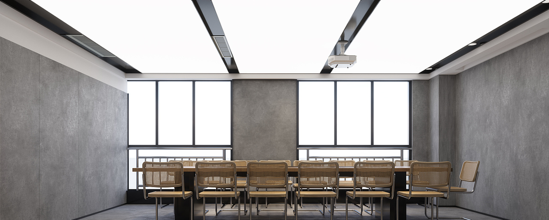 
极简创意INS+高级莫兰迪配色办公室案例 -7