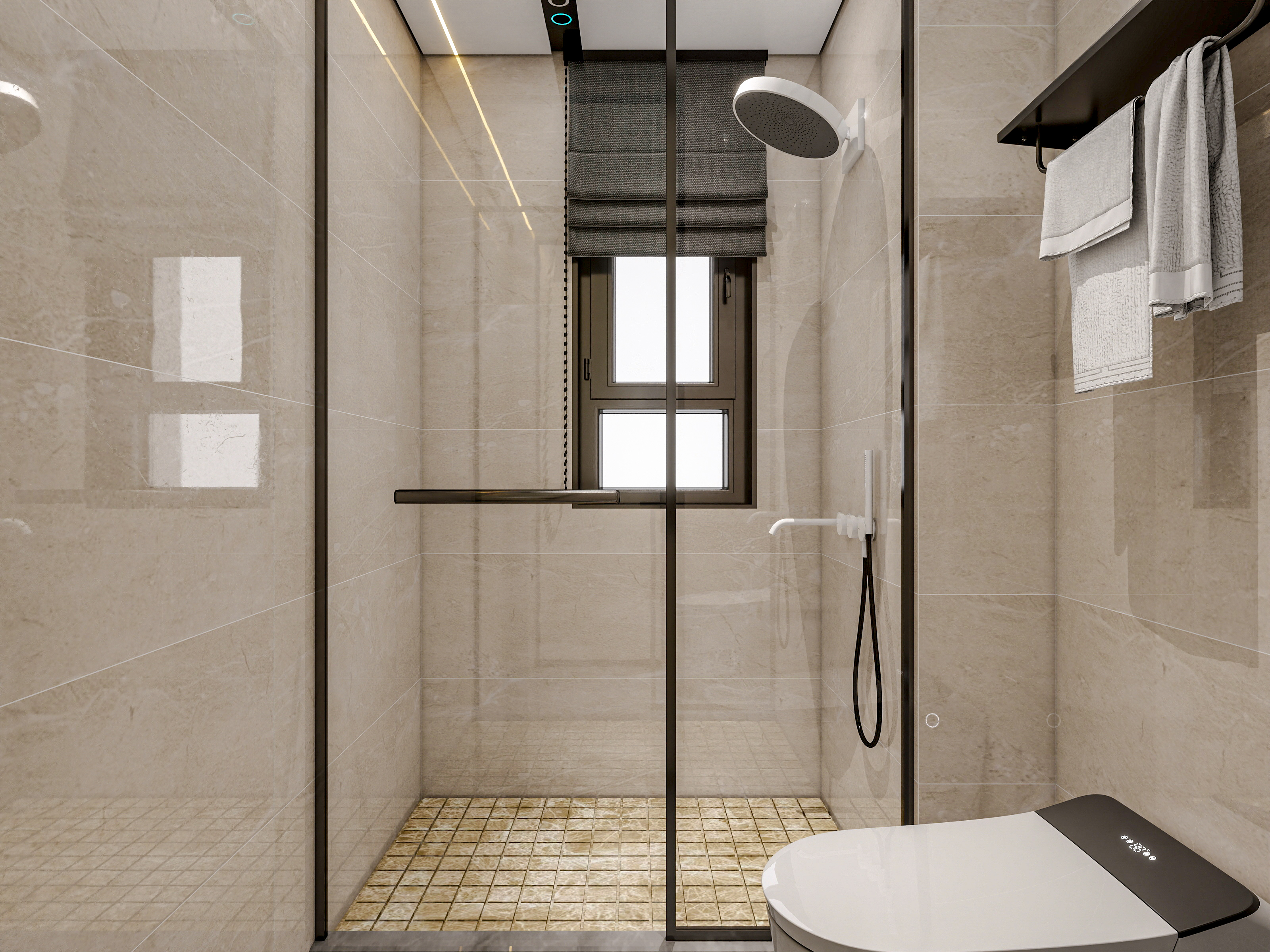 四川成都锦熙华庭鹭湾一号（138平方意式极简三居室）-54