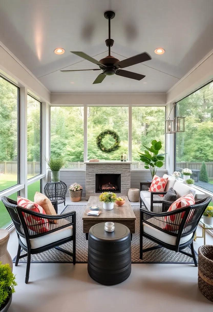 现代户外 screened porch 休憩空间设计-194