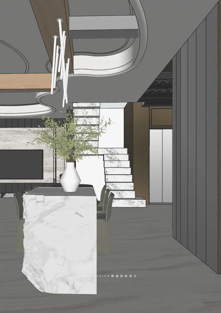 尊道新作|合肥『丽丰璞羽山』500㎡自然主义别墅，让家如有机生命般生长。-218