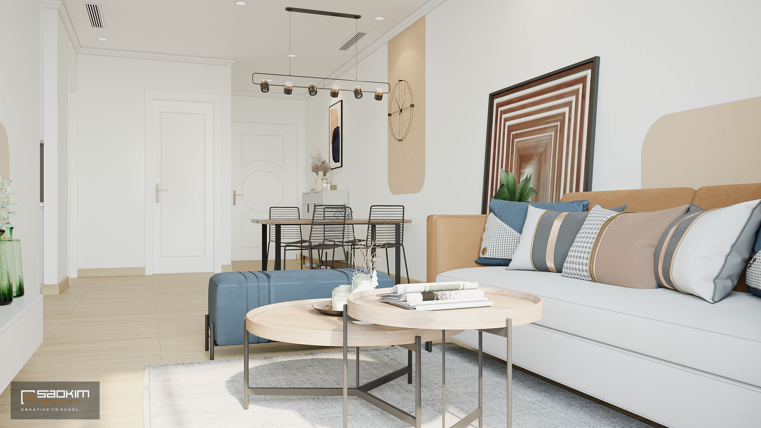 Time City 78m2 旧公寓改造丨越南河内丨Sao Kim Co.,Ltd.-8