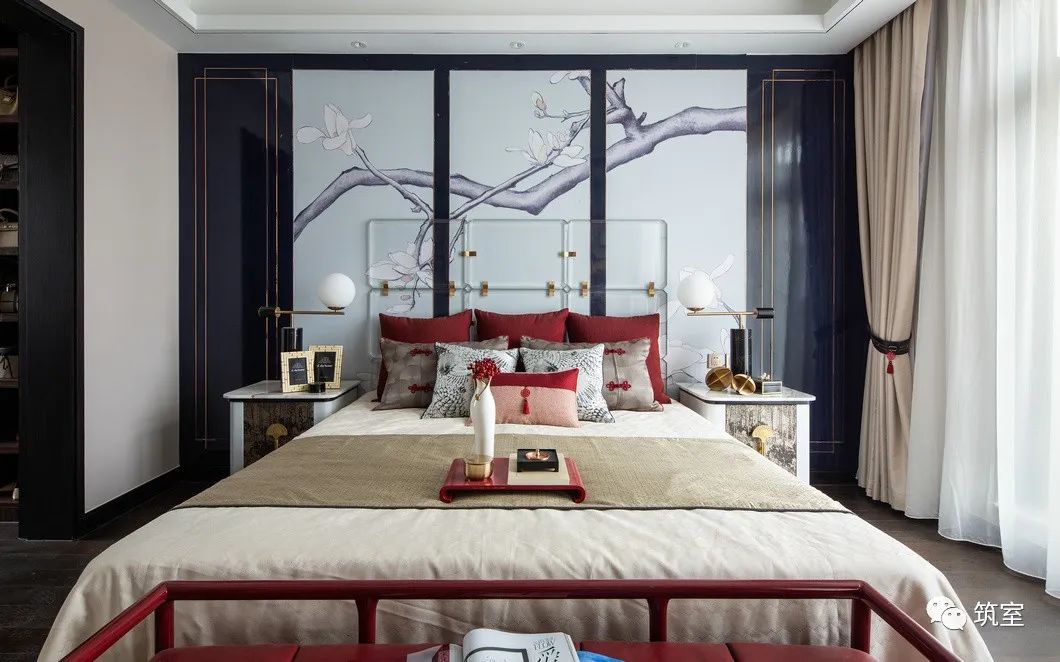 中国红风靡全球，室内设计如何演绎-17