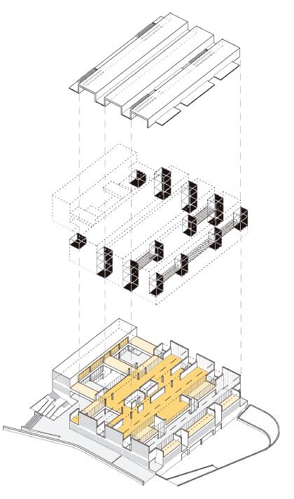 穆尔西亚会议中心 | 石金辉映的现代会议空间-13