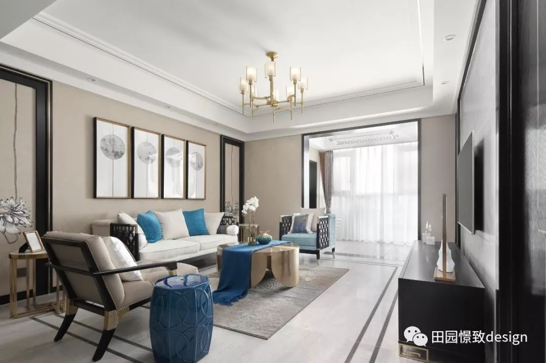 德阳 120㎡新中式家居设计，传统与现代的完美融合-19