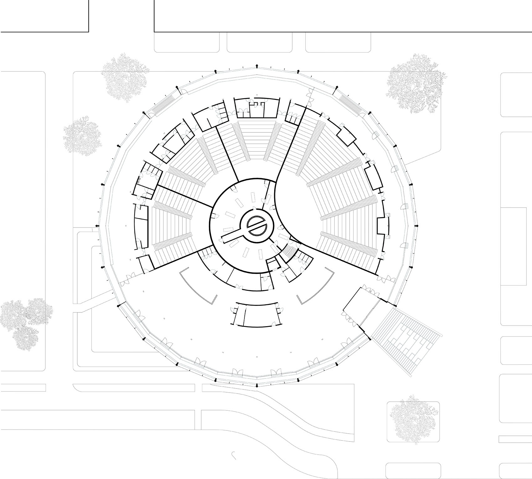 莱顿大学报告厅,荷兰丨荷兰莱顿丨Civic Architects-58