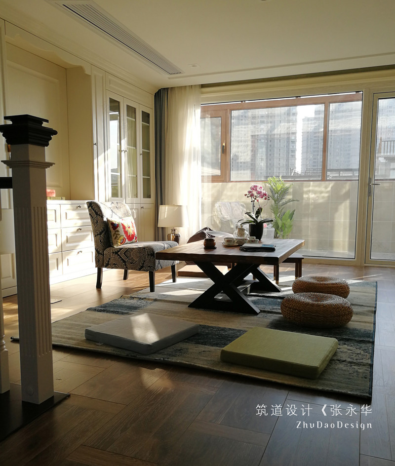 豪气美式全屋丨筑道设计-29