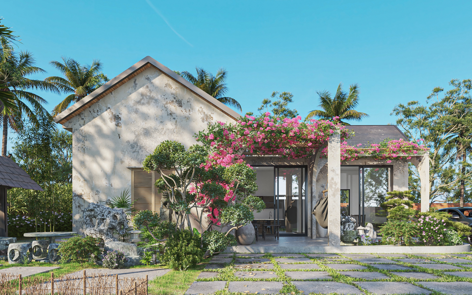 Garden house_ Vray render-1