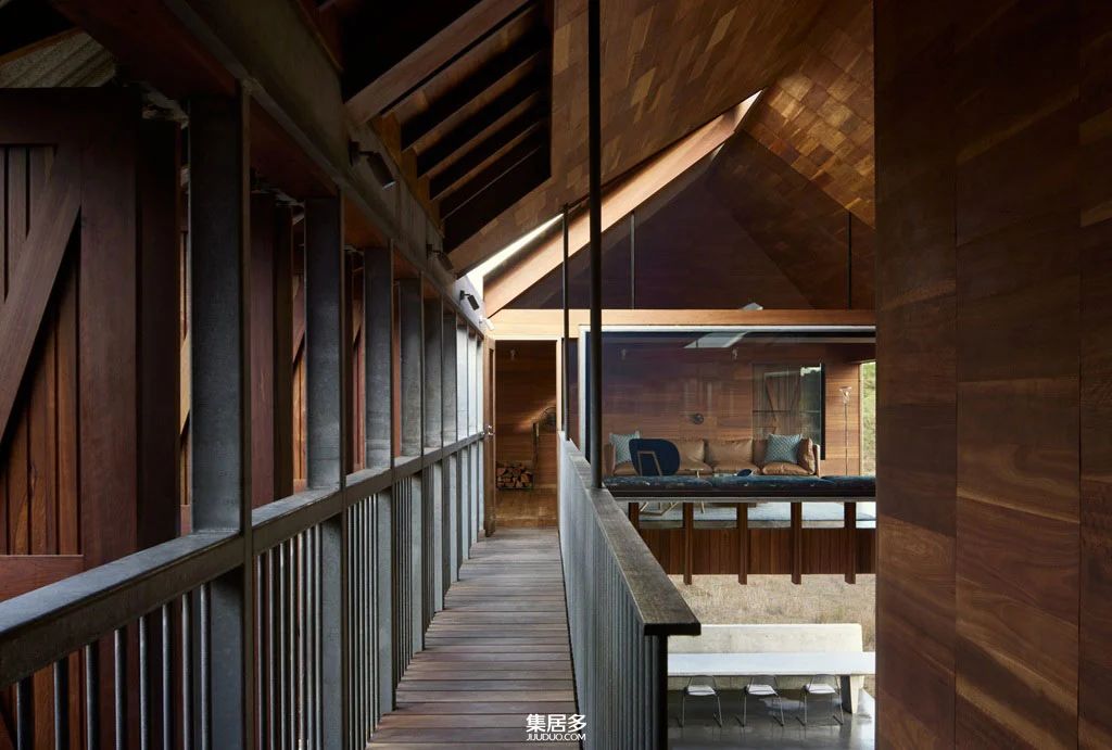 受传统农场启发的澳大利亚现代乡村住宅-10