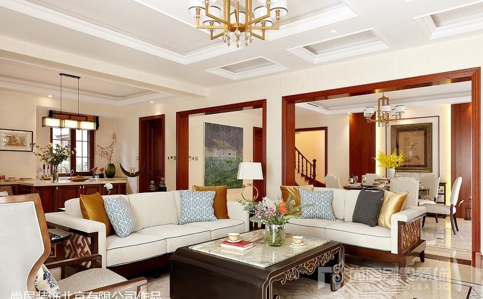 新中式别墅生活,打造专属休憩空间-2