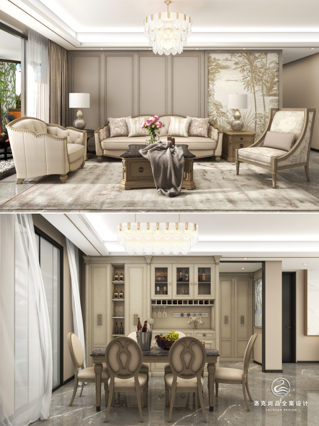 滨江樾城丨洛克尚品全案设计中心-12