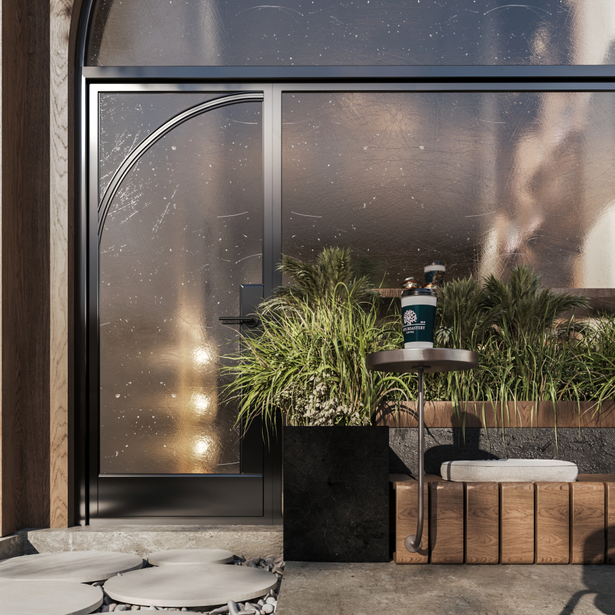 根咖啡馆户外区域丨Alaa Basem-5