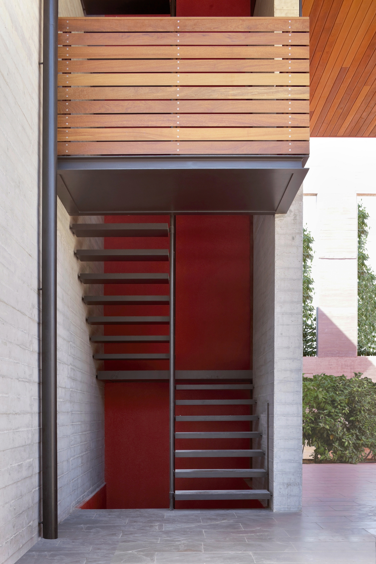 雅典 Chalandri 住宅 | 户外生活与混凝土美学-19