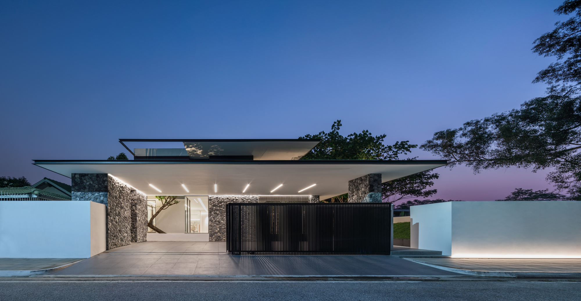 Soffit House丨泰国曼谷丨Ayutt and Associates design-29