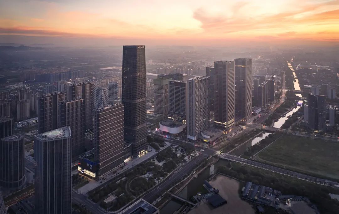 杭州奥克斯未来中心丨中国杭州丨浙江省建筑设计研究院,中国建筑上海设计研究院-21