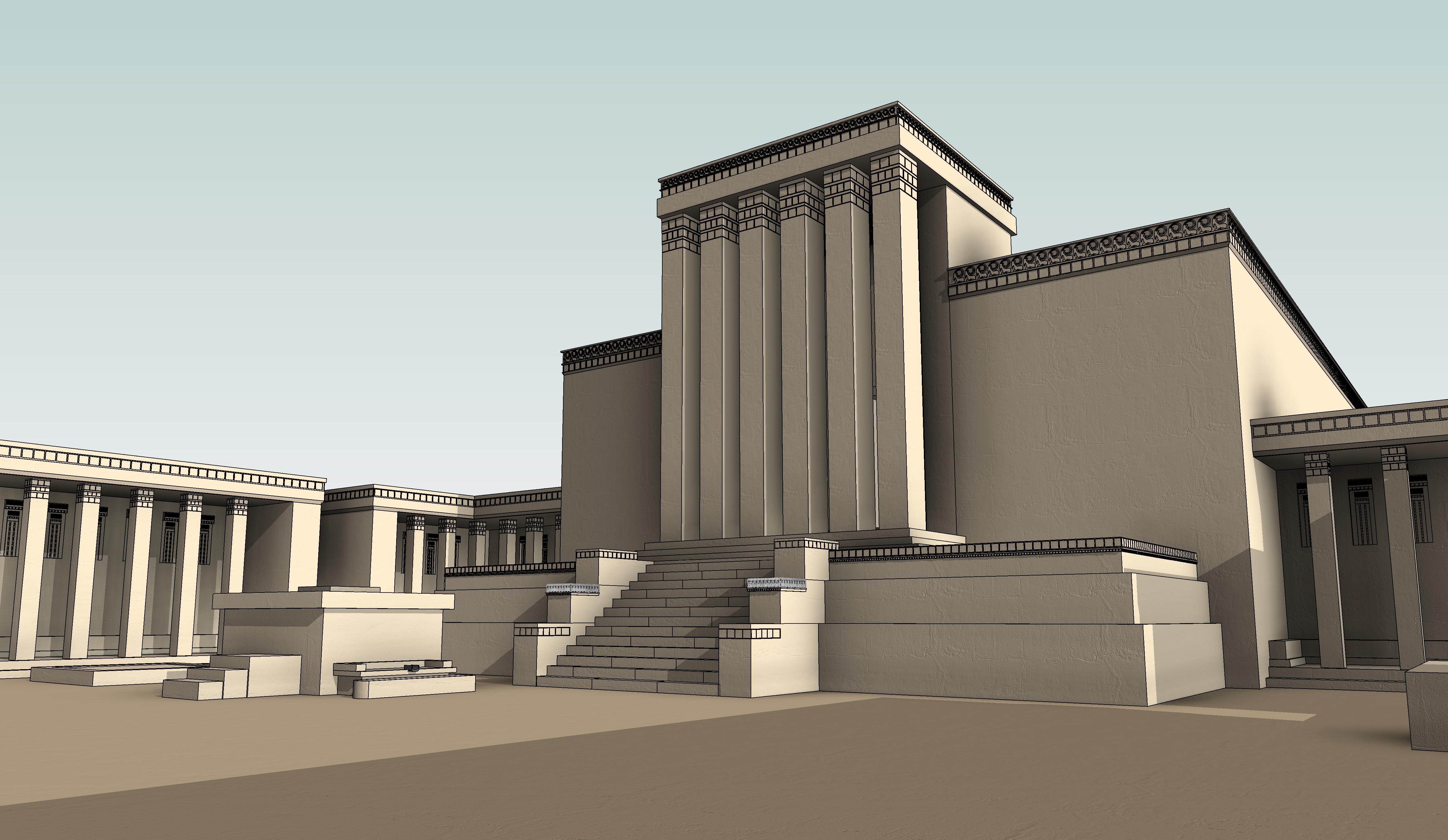 Barran temple Sheba kingdom Yemen-14