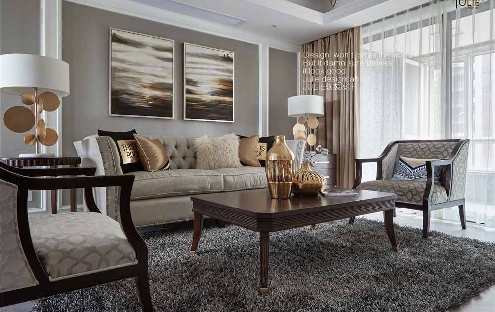 金地天逸200㎡摩登美式-24