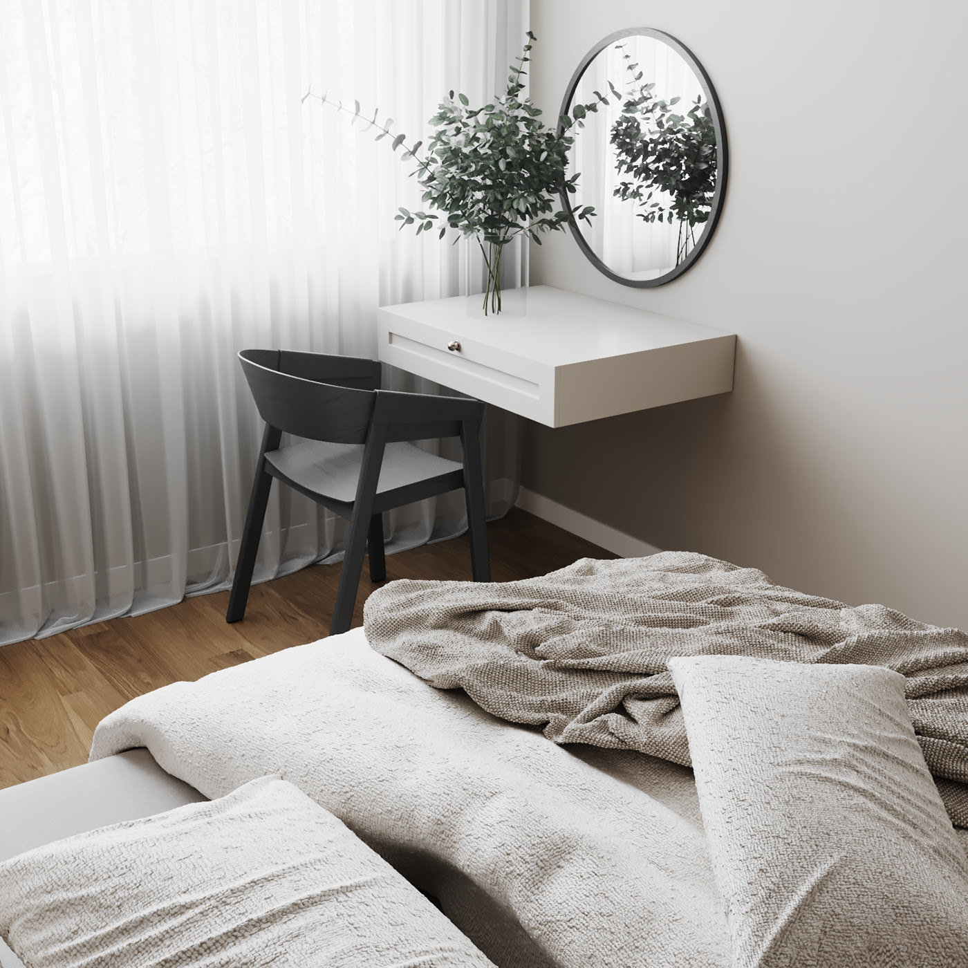 中性色系住宅丨中国-10