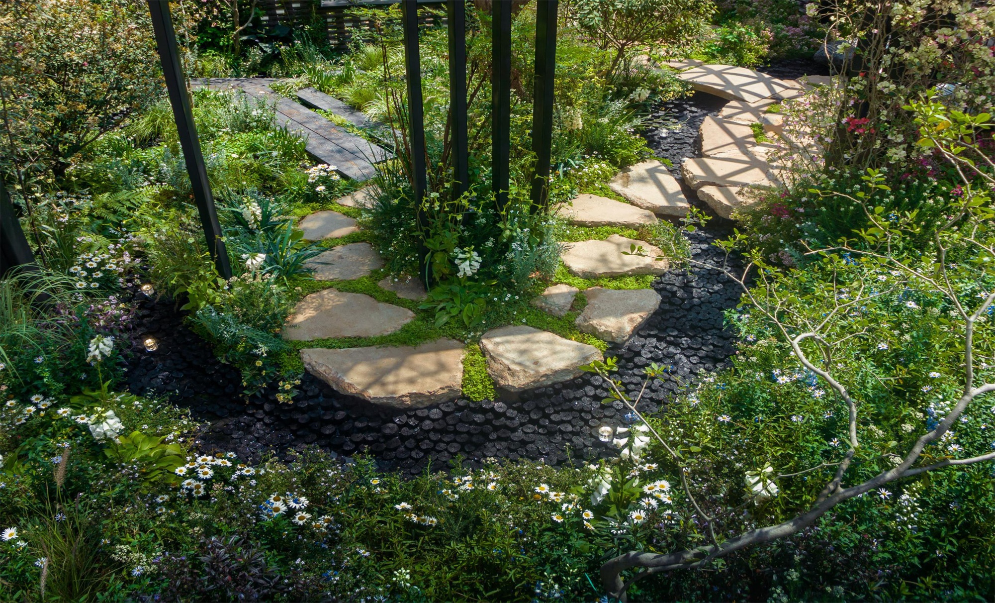 2024粤港澳大湾区花展宝安区城市花园·绮云书香丨中国深圳丨林俊英景观工作室&深圳市造源景观旅游规划设计有限公司-13