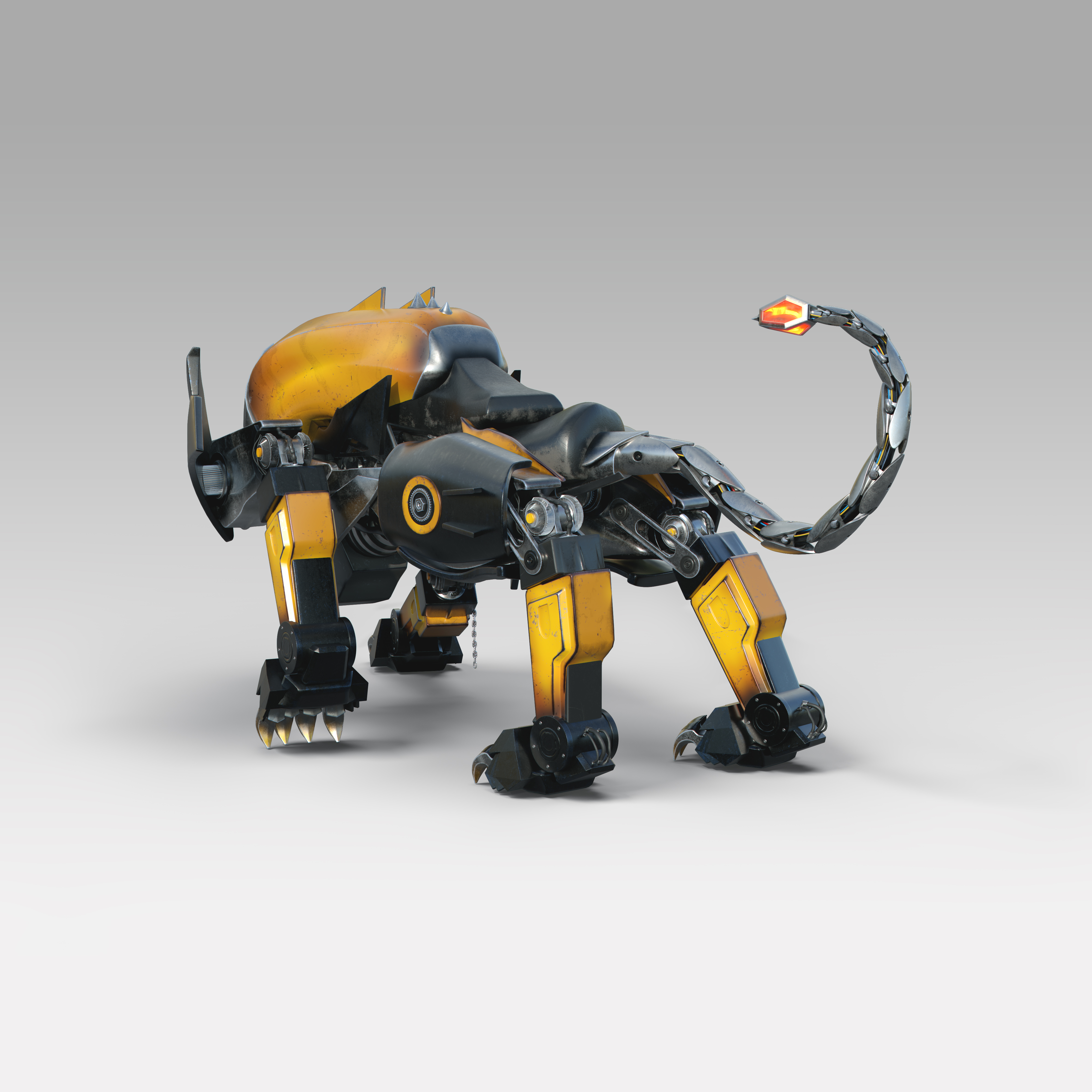 摩托机器人黑豹丨Alex Golden,Anastasia Potapova-6