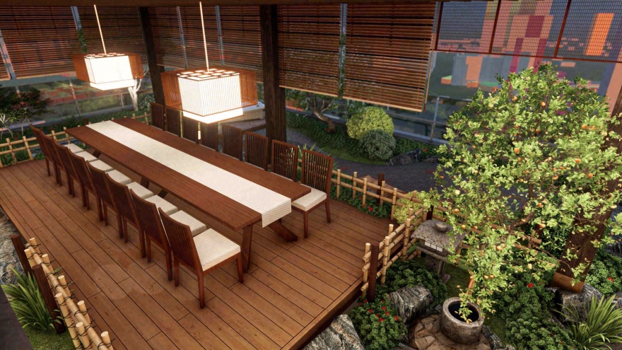 opal 大厦 40 层的屋顶花园丨越南胡志明市丨SGL Studio team-21